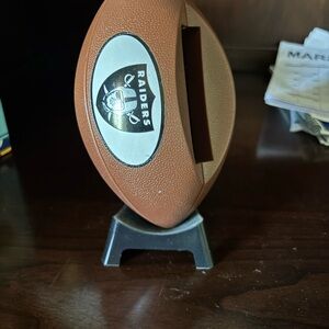 Riders by Lee Brown Football Coin Bank